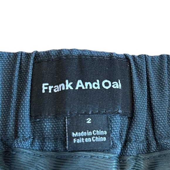 Frank & Oak High Waisted Tencel Shorts- Size 2 - Picture 11 of 12